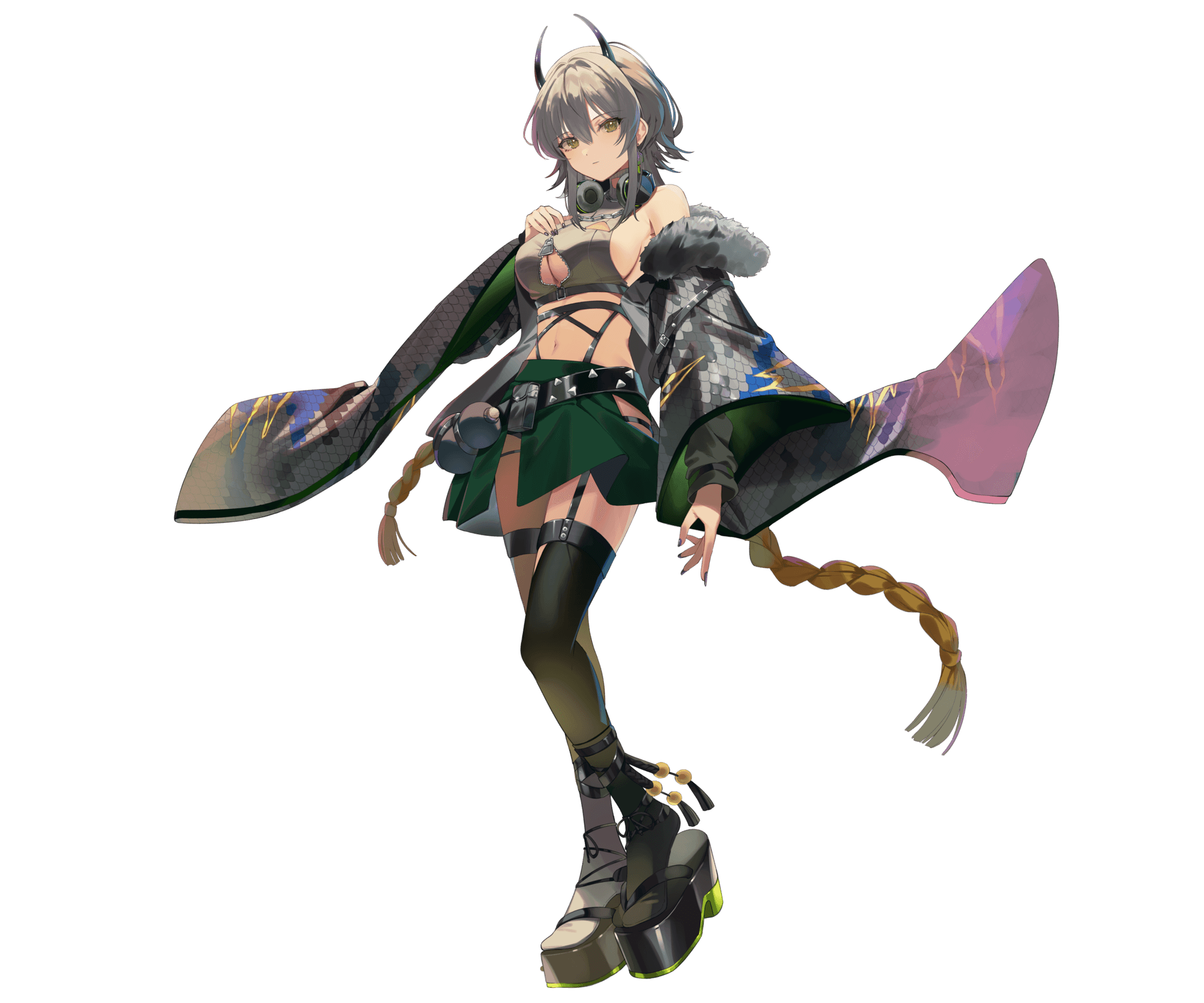 霞翠ひびきの全身画像